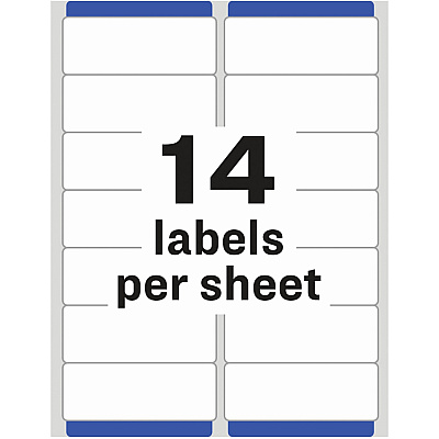 Avery Easy Peel Inkjet Printer Mailing Labels (AVE8662)
