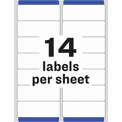 Avery Easy Peel Inkjet Printer Mailing Labels (AVE8662)