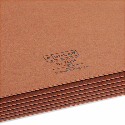 Smead Straight Tab Cut Legal Recycled File Pocket (SMD74234)