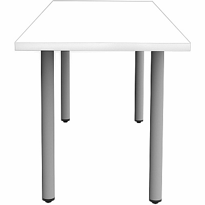 Safco Jurni Multi-Purpose Table with Post Leg & Glides (JN7224FTGDWT)
