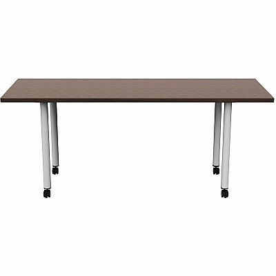Safco Jurni Multi-Purpose Table with Post Leg & Casters (JN7224FTCCWN)