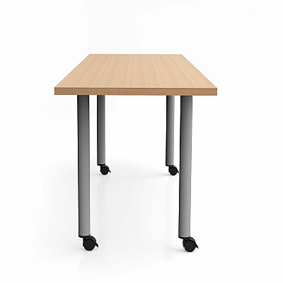 Safco Jurni Multi-Purpose Table with Post Leg & Casters (JN7224FTCFMP)