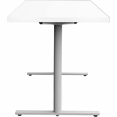 Safco Jurni Multi-Purpose Table with T-Leg & Glides (JN6024FXGDWT)
