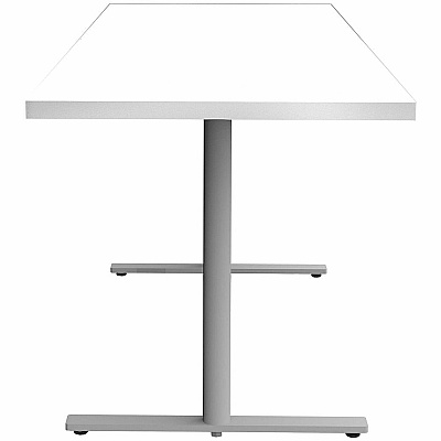 Safco Jurni Multi-Purpose Table with T-Leg & Glides (JN7224FXGDWT)