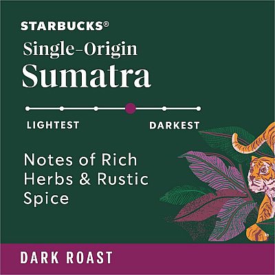 Starbucks K-Cup Sumatra Blend Coffee (91281CT)