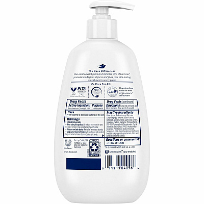 Dove Adv.-Care Antibacterial Hand Wash (104056)