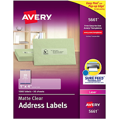 Avery Easy Peel Return Address Labels (AVE5661)