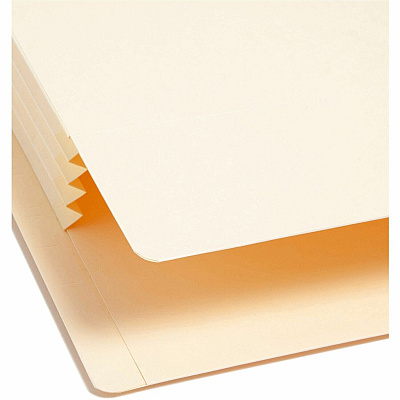Smead Straight Tab Cut Legal Recycled File Pocket (SMD76124)