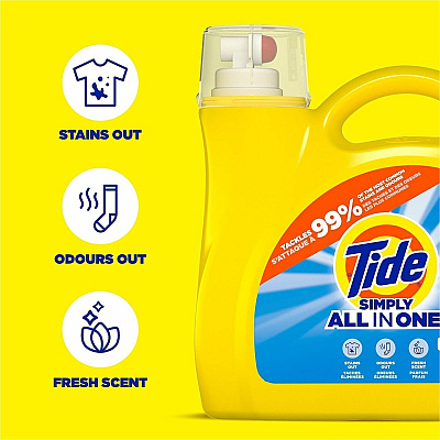 Tide Simply All-in-1 Detergent (12078)