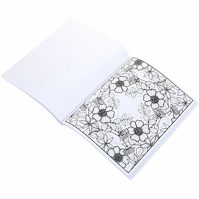 Crayola Florals, A Flower Coloring Book Printed Book (041082)