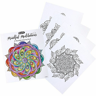 Crayola Mandala Coloring Book Printed Book (041081)