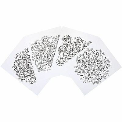 Crayola Mandala Coloring Book Printed Book (041081)