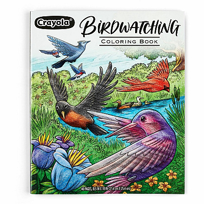 Crayola Bird Watching Coloring Book Printed Book (041133)