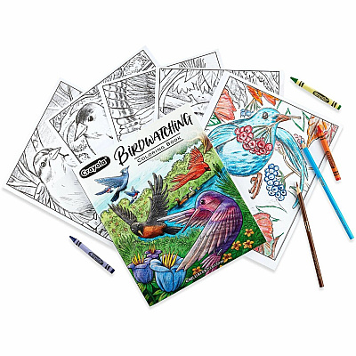 Crayola Bird Watching Coloring Book Printed Book (041133)