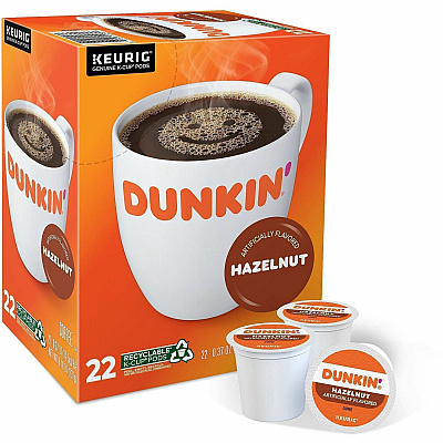 Dunkin Donuts Dunkin Donuts K-Cup Hazelnut Coffee (1270CT)