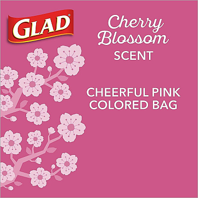 Glad Odorshield Cherry Blossom Trash Bags (79274CT)