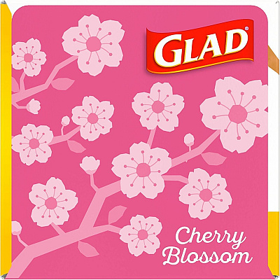 Glad Odorshield Cherry Blossom Trash Bags (79274CT)