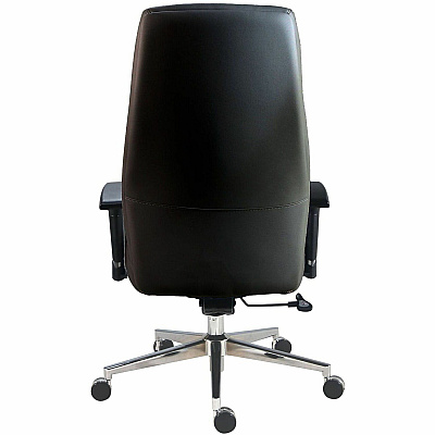 Lorell Fuerte Executive High-Back Chair with Adjustable Arms (63300)