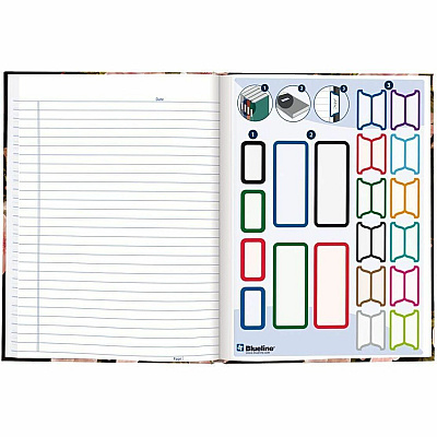 Blueline Cherry Tree Lane Notebook (A901)