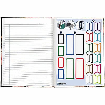 Blueline Cherry Tree Lane Notebook (A901)