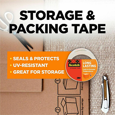 Scotch Long-Lasting Storage Packing Tape (3650LR44GC)