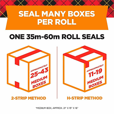Scotch Long-Lasting Storage Packing Tape (3650LR44GC)