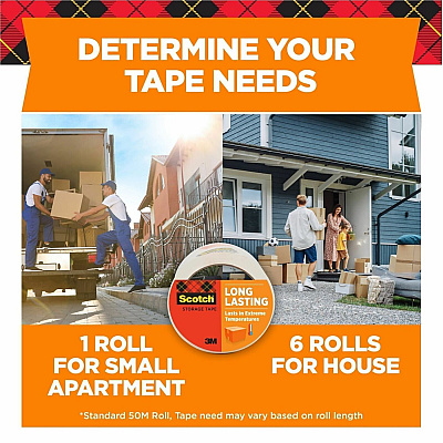 Scotch Long-Lasting Storage Packing Tape (3650LR44GC)