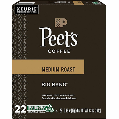 Peet's Coffee K-Cup Big Bang Coffee (2407CT)