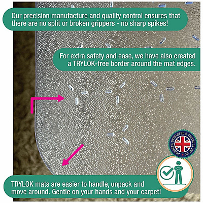 Cleartex TrYlok Chair Mats (NRCMFLVT0004)