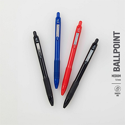 Zebra Z-Grip Retractable Ballpoint Pens (20610)