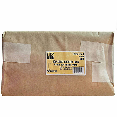 AJM Packaging Packaging Packaging AJM Packaging Packaging Paper Grocery Bags (WB20NP5C)