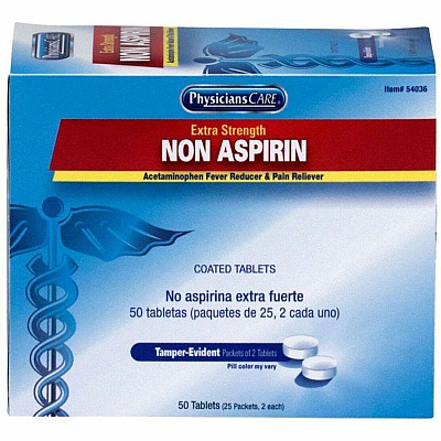 PhysiciansCare ExtraStrength Acetaminophen Tablets (54036)