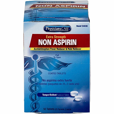 PhysiciansCare ExtraStrength Acetaminophen Tablets (54036)