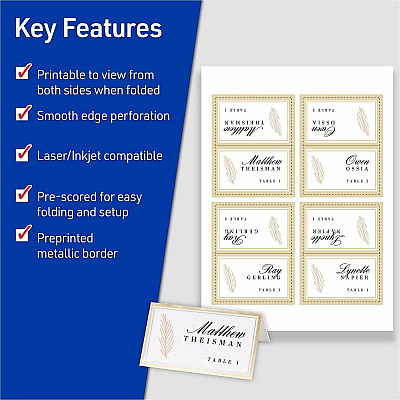 Avery Tent Card (03328)