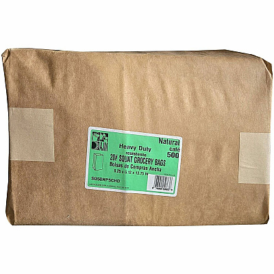 AJM Packaging Packaging Packaging AJM Packaging Packaging Squat Grocery Bags (SQ50NP5CHD)