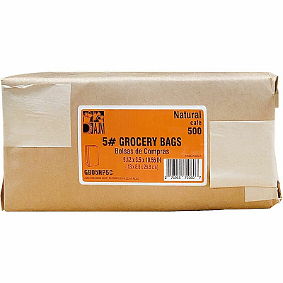 AJM Packaging Packaging Packaging AJM Packaging Packaging Squat Grocery Bags (GB05NP5C)