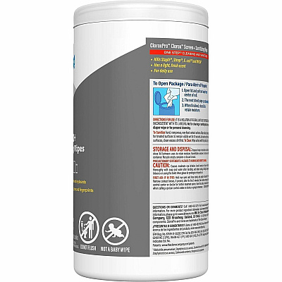 Clorox Screen + Sanitizing Wipes (60724CT)