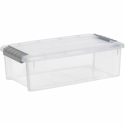 IRIS 6.2 QT Stack-and-Pull Storage Tote (300008)