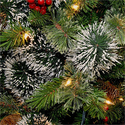 National Tree Company Company Company National Tree Company Company Wintry Pine Decorative Wreath - Green (729083206436)