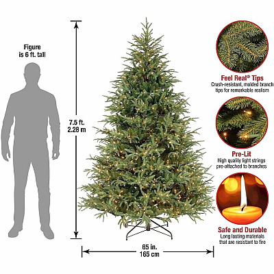 National Tree Company Company Company National Tree Company Company Christmas Tree - Green (729083764820)
