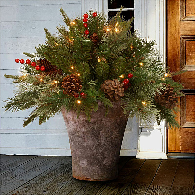 National Tree Company Company Company National Tree Company Company Colonial Christmas Urn Filler (729083537554)