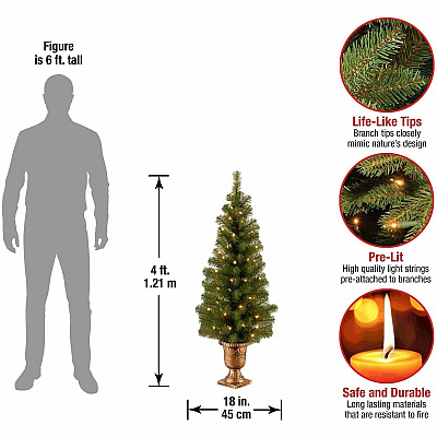 National Tree Company Company Company National Tree Company Company Christmas Tree - Green (729083344602)