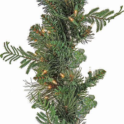 National Tree Company Company Company National Tree Company Company Decorative Garland - Green (729083448171)