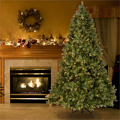 National Tree Company Company Company National Tree Company Company Downswept Douglas Fir Christmas Tree - Green (729083515699)