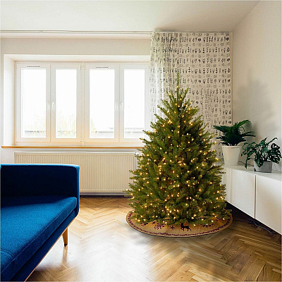 National Tree Company Company Company National Tree Company Company Dunhill Fir Christmas Tree - Green (729083961571)