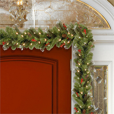 National Tree Company Company Company National Tree Company Company Crestwood Spruce Decorative Garland - Green (729083173752)