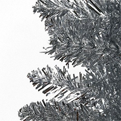 National Tree Company Company Company National Tree Company Company Tinsel Christmas Tree - Silver (729083892172)