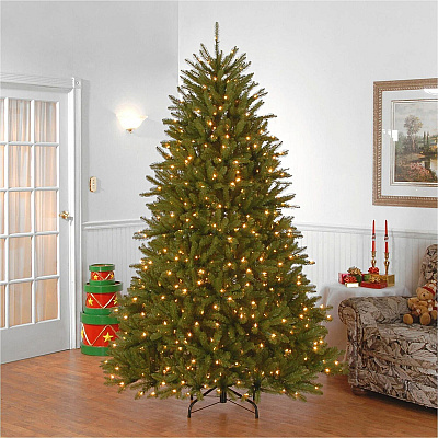 National Tree Company Company Company National Tree Company Company Dunhill Fir Christmas Tree - Green (729083060724)