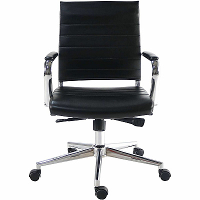Lorell Tempo Modern Mid-Back Manager Chair (63221)