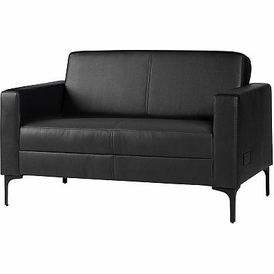 Lorell Clarke Series Loveseat with Antimicrobial Upholstery and Power (86951)
